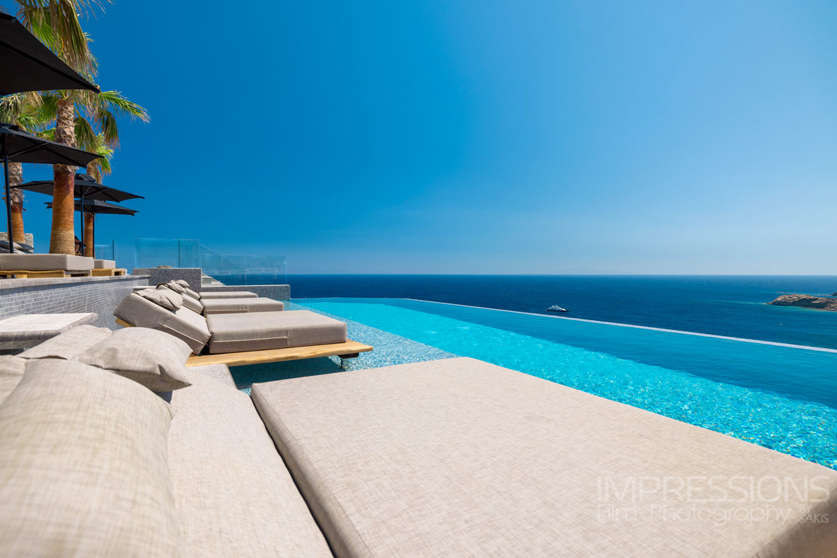 Mykonos Hotel Photography Tropicana