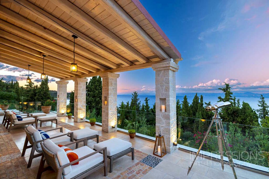 paxos luxury villa architecture photography