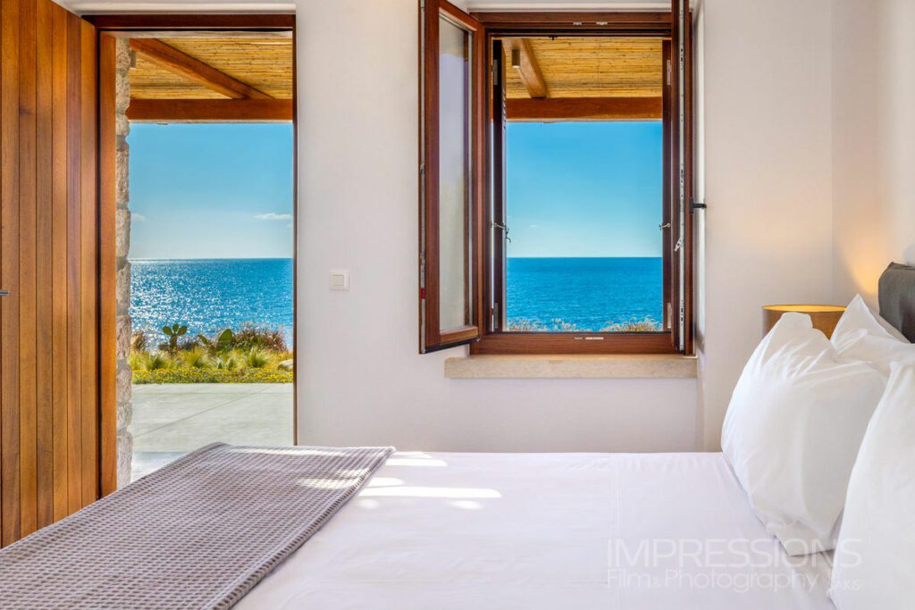 Case Study Arvi beach House Luxury Villa interior Photography Crete Greece