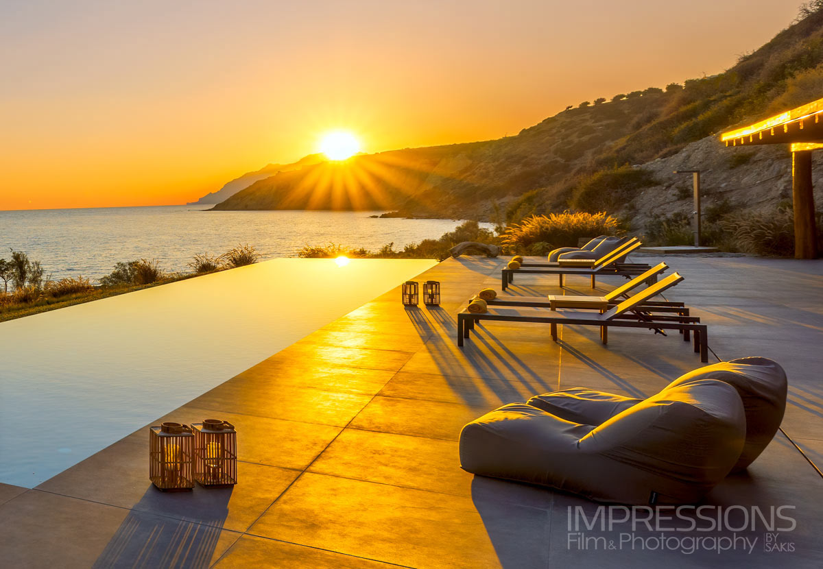 Case study Luxury Villa Photography Crete Arvi beach House