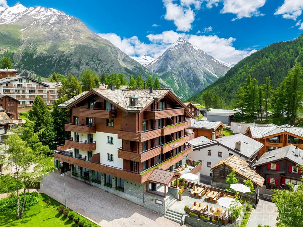 hotel architecture The Capra Luxury Boutique Wellness Hotel Photography Switzerland