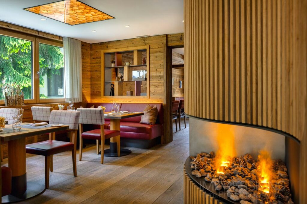 interior photography restaurant The Capra Luxury Boutique Hotel Photography