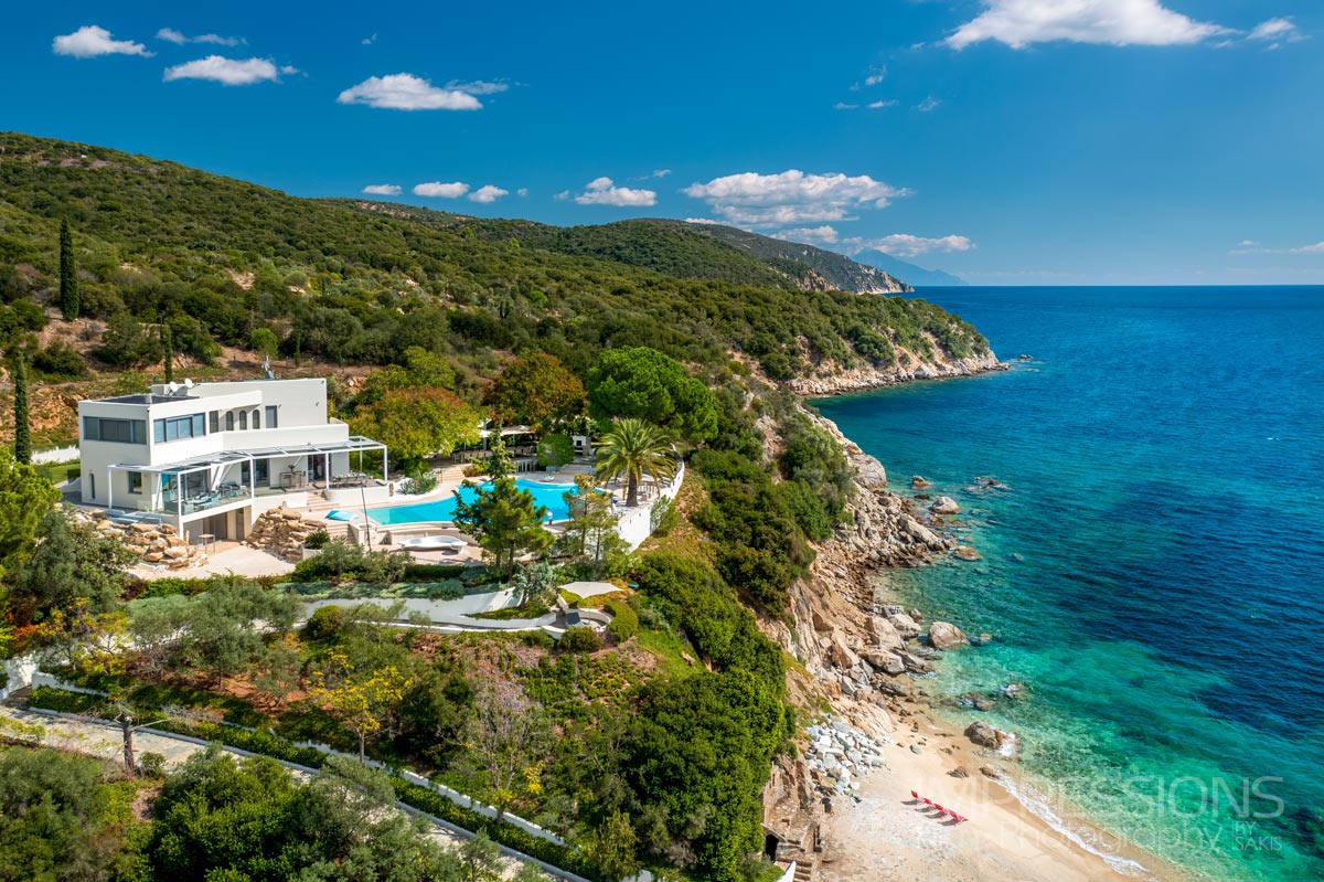 Villa Spirou Pyrgadikia. Halkidiki, Greece Luxury Estate photography